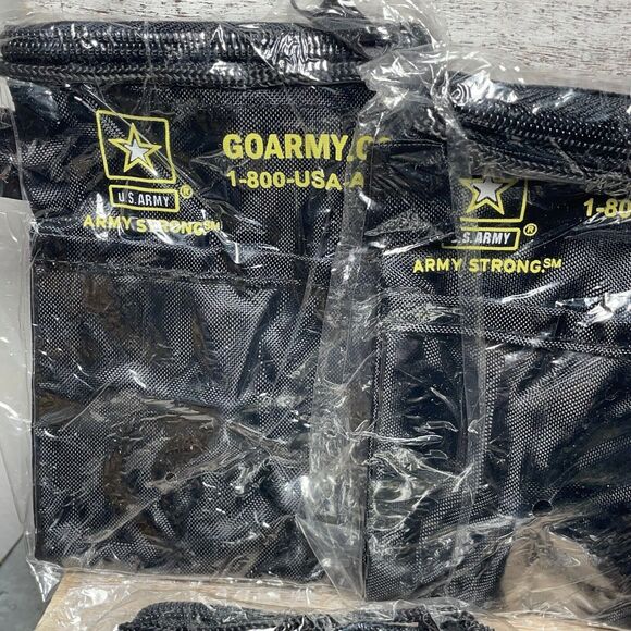 Lot of 5 Go Army Strong Neck Passport, ID Holders Clear Face Cover 4.5x6" New - Picture 3 of 16